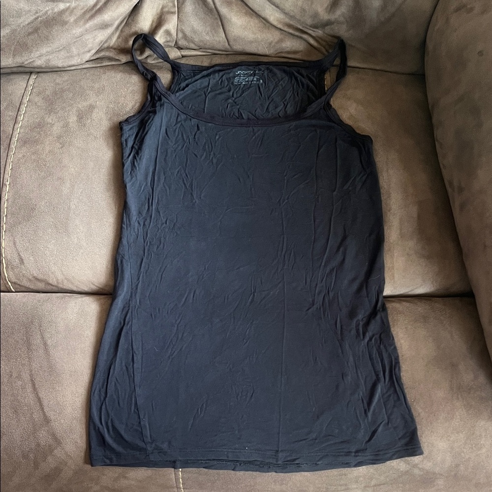 Jockey Women's Classic Black Tank Top